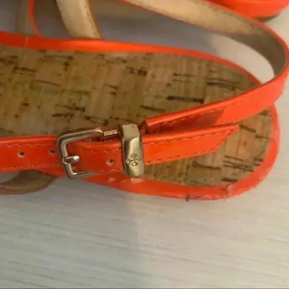 Arturo Chiang Orange and Leopard Sandals - Picture 11 of 12